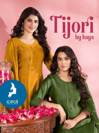 TIJORI BY KAYA KURTI DESIGNER ANARKALI SALWAR SUIT WHOLESALER IN INDIA